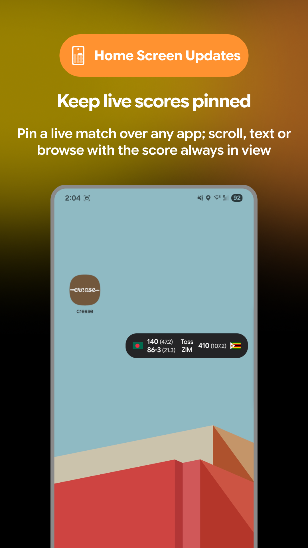 crease on Android, screenshot 3